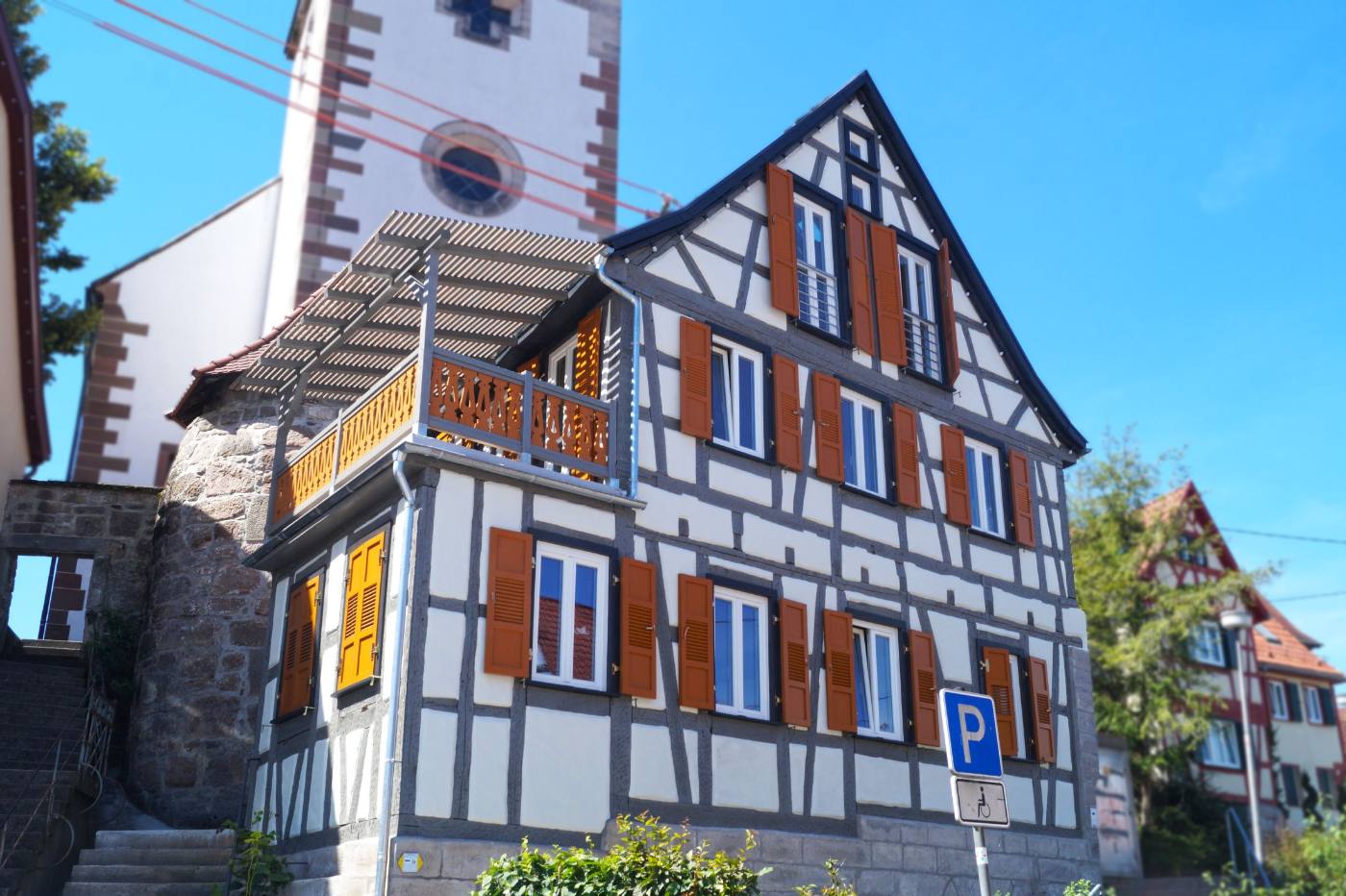 Fachwerkhaus Goldenes Häusle Sulzbach an der Murr – Außenansicht